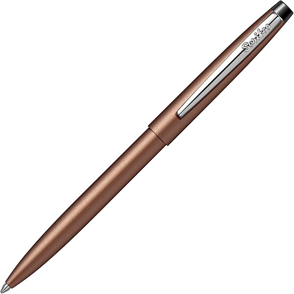 Scrikss F108 Tükenmez Kalem Bronz