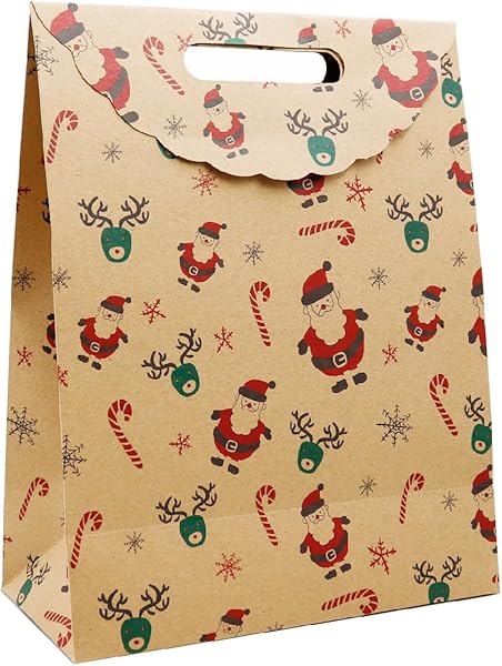 Repro Design 25x32 Yılbaşı Rüyası El Geçme Karton Çanta, Hediye Kutusu