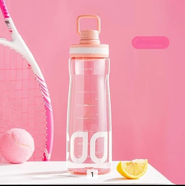 Orret Home Sızdırmaz Çevirmeli Kapaklı BPA İçermeyen Polikarbon Su Şişesi, Dayanıklı ve Hafif Mataralar, Spor ve Günlük Kulla