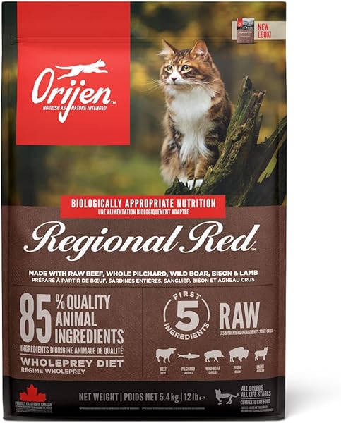 Orijen Regional Red Kedi Maması 5,4 Kg
