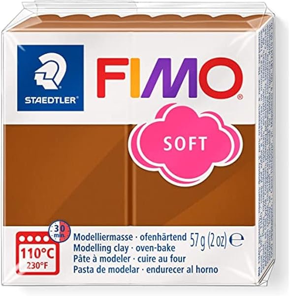 Staedtler Fimo 80207 Soft Modelleme Kili 57 gr Karamel