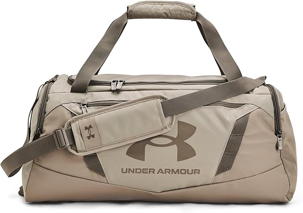 Under Armour Unisex Undeniable 5.0 Duffle, (203) Timberwolf Boz Kahverengi/Boz Kahverengi Alacakaranlık, Small