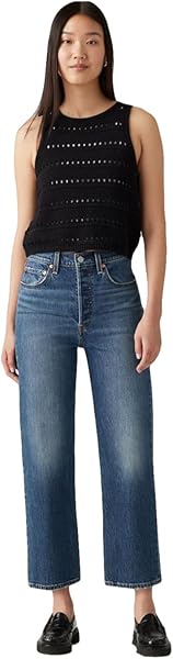 Levi's Ribcage Straight Jeans Kot Pantolon Kadın