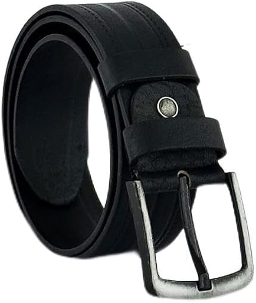 %100 Hakiki Deri Kemer Erkek Spor Kemer Siyah 0160