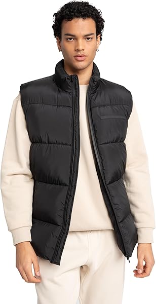 DeFacto Erkek Slim Fit Dik Yaka Yelek Yelek