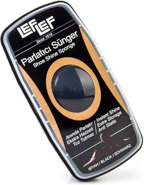 Ankanorm Nuri Leflef Ayakkabı Parlatıcı Sünger Ayakkabı Parlatıcı Depolu Fırça Ayakkabı Bakım Süngeri Ayakkabı Cila Sünger (S