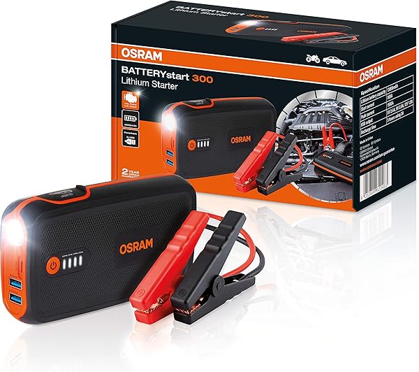 Osram Batterystart 300 Akü Takviye Cihazı 12V 13000 mAh OBSL300