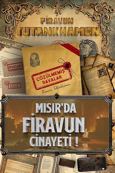 Çözülmemiş Davalar Dedektiflik Suç Çözümleme Oyunu Firavun Tutankhamon Dosyası - Gizem Bulmaca Cinayet Çözme Kutu Oyunları - 