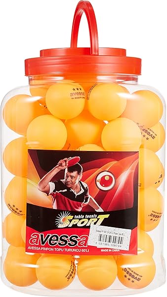 Avessa Pinpon Topu 60 Li 40+, PP 100 TURUNCU