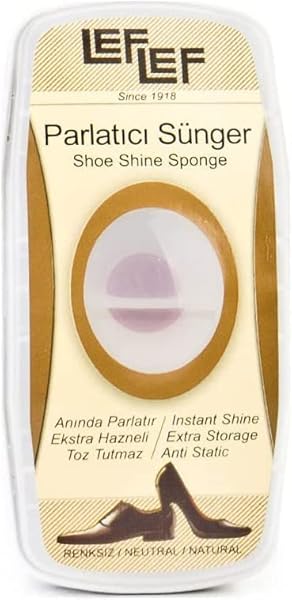 Ankanorm Nuri Leflef Ayakkabı Parlatıcı Sünger Ayakkabı Parlatıcı Depolu Fırça Ayakkabı Bakım Süngeri Ayakkabı Cila Sünger (N