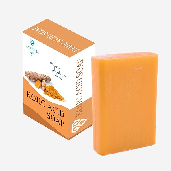 Kojik Asit Sabunu,Koyu Leke, Ölü Hücre, Kolajen, Sivilce, Güneş Lekesi, Zerdeçal, Retinol, C Vitamini, E Vitamini, Kadınlar v