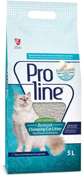 Proline Bentonit Sabun Kokulu Kedi Kumu, 5 L