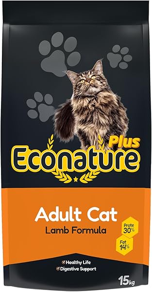 Econature Plus Kuzulu Yetişkin Kedi Maması 15kg