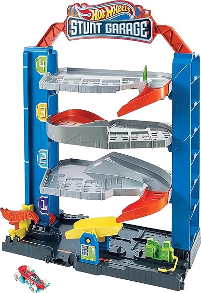 Hot Wheels Mini Garaj, 4 yaş ve üzeri, GNL70