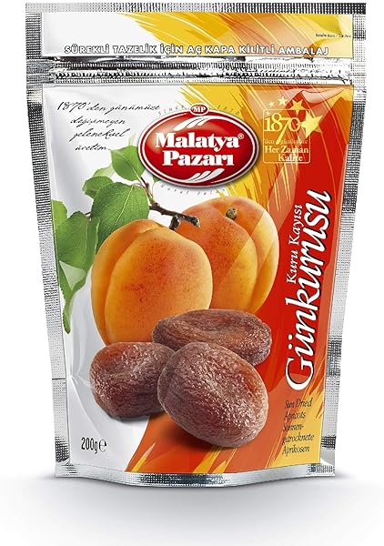 Malatya Pazarı Murat Palancı Kuru Kayısı Naturel 200 Gr