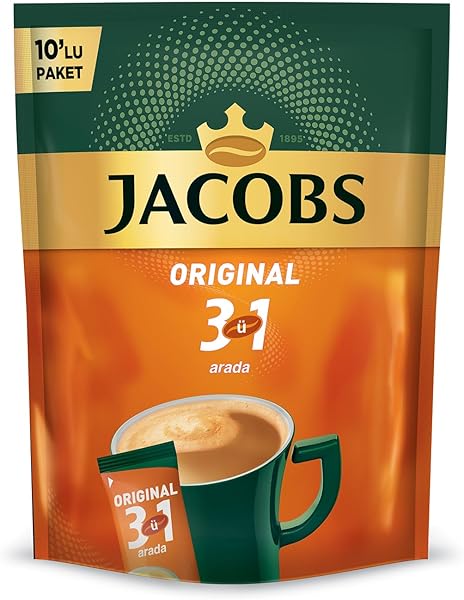 Jacobs Original 3 ü 1 arada Stick Karışım Kahve