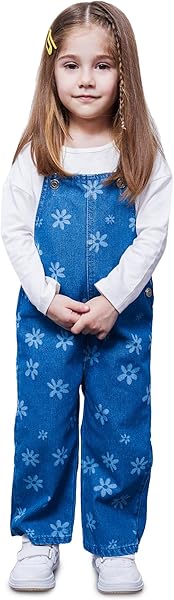 DeFacto Kız Bebek Nakışlı Jean Tulum