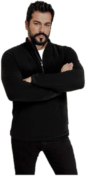 AC&Co/Altınyıldız Classics-Erkek Anti-Pilling Tüylenme Yapmayan Standart Fit Dik Yaka Polar Sweatshirt