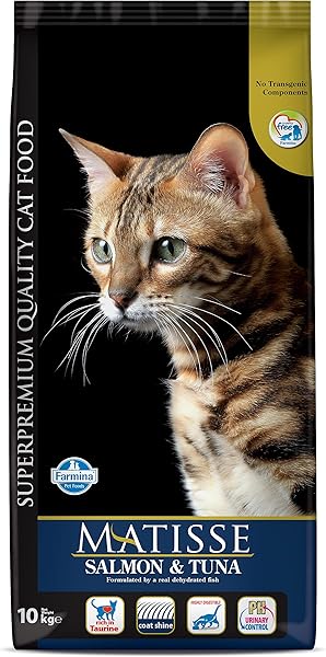 MATISSE Somonlu ve Ton Balıklı Kedi Maması 10 Kg