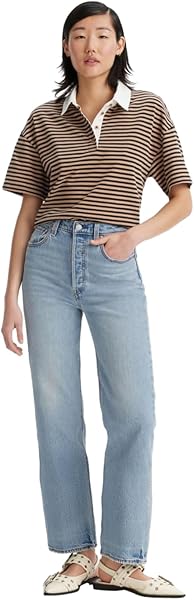 Levi's Ribcage Straight Jeans Kot Pantolon Kadın
