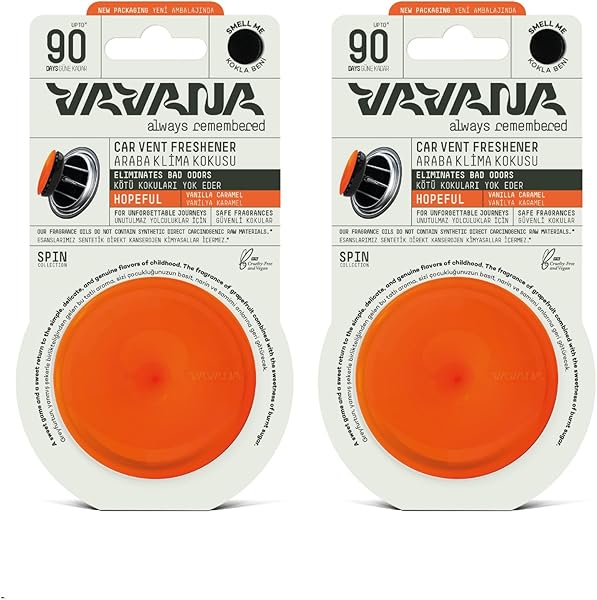 VAVANA Araba Klima Kokusu, Oto Kokusu 2'li Set (HOPEFUL)