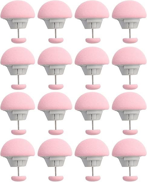 Tvoip 16 Parça Nevresim Takımı Nevresim İğnesi, Yorgan Düğmesi, Yorgan Sabitleme Klipsleri Nevresim Klipsleri Mantar Yuvarlak