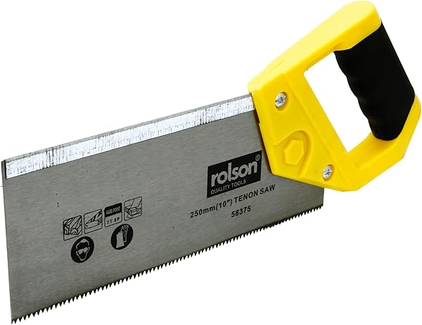 Rolson 58375 Tenon Testere, 250 mm, Sarı