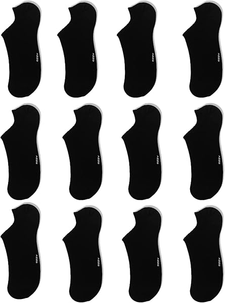 12 Çift Dikişsiz Kadın Bambu Çorap - Görünmez Sneaker Çorabı