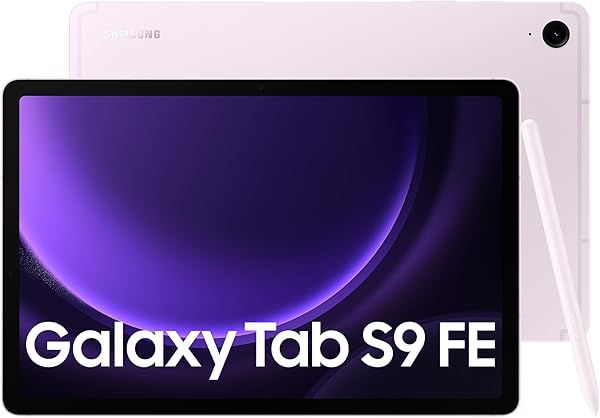 Samsung Galaxy Tab S9 FE Tablet Lavanta 6 GB RAM, 128 GB Depolama (Samsung Türkiye Garantili)