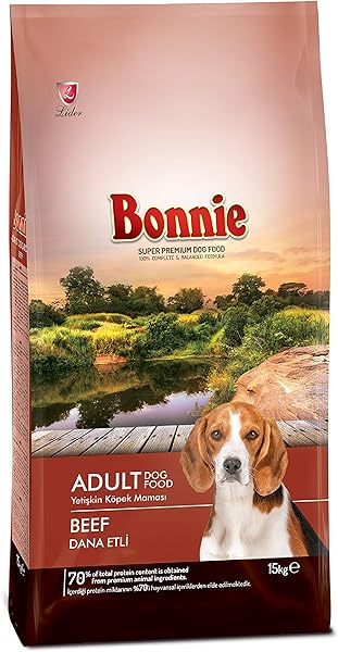 Bonnie Yetişkin Köpek Maması 18/7 Biftekli, 15 kg