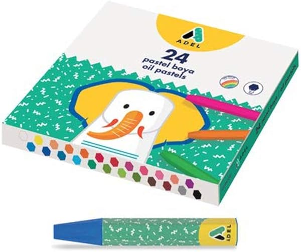 Adel 4280867002 Adel Pastel Boya, 24 R.