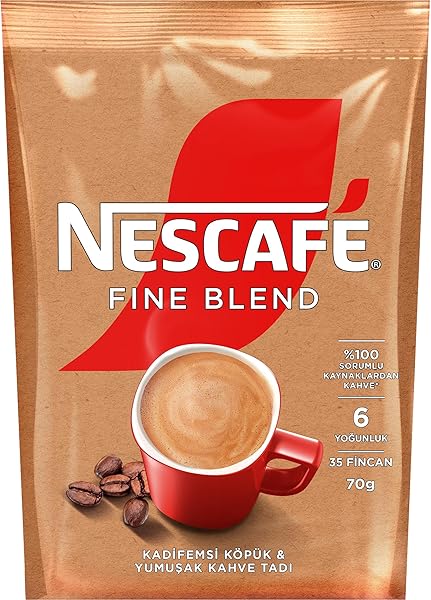 NESCAFÉ Fine Blend Yumuşak İçim Çözünebilir Kahve 70 gr