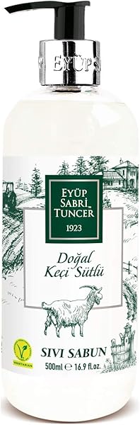 Eyüp Sabri Tuncer Doğal Zeytinyağli Sıvı Sabun Keçi Sütü (500 ml)