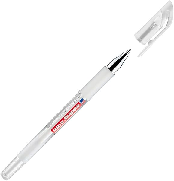 edding 2185 jel roller - beyaz - 1 kalem - 0,7 mm
