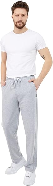 METALİC Lacivert Erkek Düz Paça Rahat Kesim Eşofman Altı