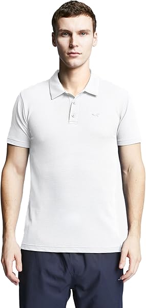 Lescon Beyaz Erkek Kısa Kollu Polo Yaka T-Shirt 23S-1275-23N (Beyaz/S)