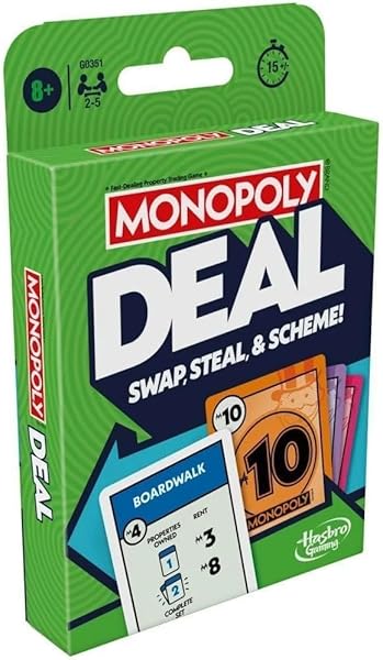 Hasbro Gaming Monopoly Deal Kart Oyunu - Türkçe Versiyon