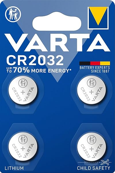 VARTA CR2032 'li Lityum Düğme Pil 4'lü paket