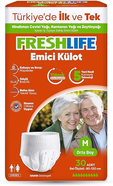 Freshlife Medium Emici Külot 30 Adet
