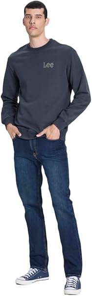 Lee Bisiklet Yaka Sweatshirt Sweatshirt Erkek