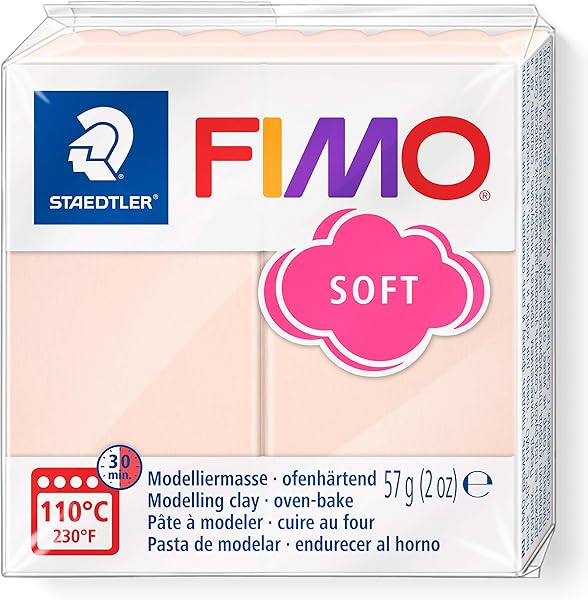 Staedtler Fimo 802043 Soft Modelleme Kili 57 gr Açık pembe