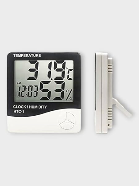 HTC-1 Dijital Termometre, İç Mekan Sıcaklık ve Nem Ölçer