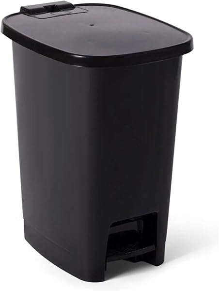 Miss Collection Lüx Serisi Pedallı 25 Litre Çöp Kovası Siyah