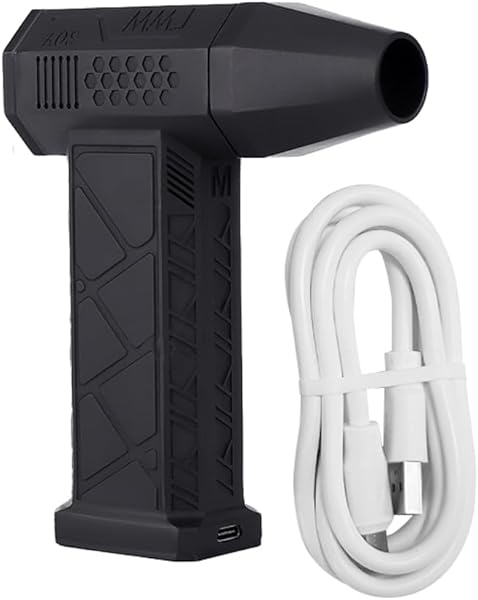 SFALCI El Tipi Fırçasız Motor Jet Fan 130.000RPM Turbofan 200W Yüksek Güçlü Toz Üfleyici Basınçlı Hava Silici Klavye Temizlem