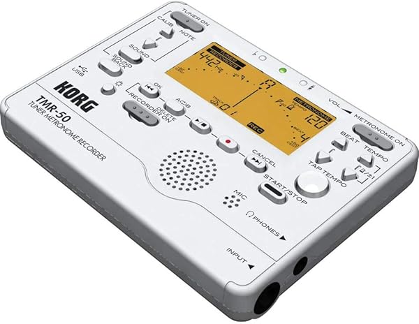 Korg TMR-50 WH - Beyaz Akort Aleti & Metronom & Kayıt Cihazı