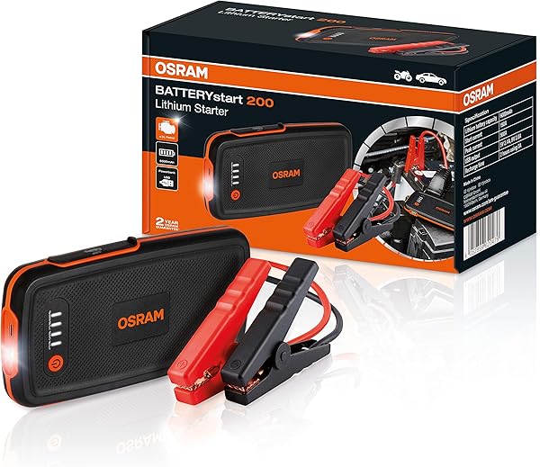 Osram Batterystart 200 Akü Takviye Cihazı 6000 Mah