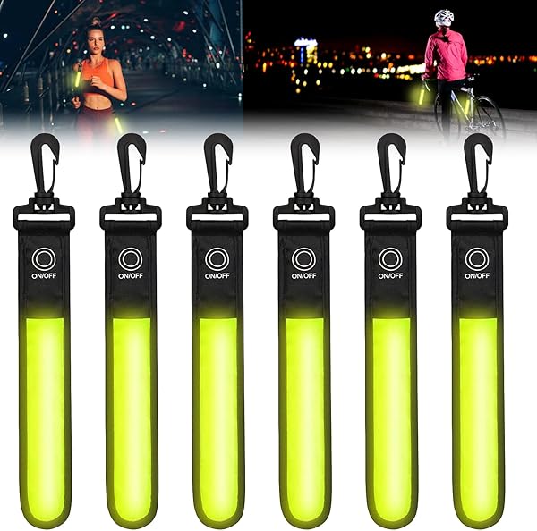 YISKY Reflektörler, çocuklar, reflektör klipsler, römork, sırt çantası, ceket, kıyafet, bebek arabası, jogging, bisiklet (B) 