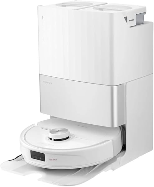 Roborock Q Revo Master Çöp İstasyonlu Akıllı Robot Süpürge - Beyaz