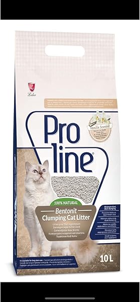 Proline Vanilya Kokulu Bentonit Kedi Kumu 10 Lt