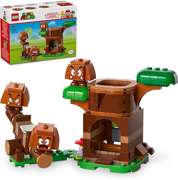 LEGO® Super Mario™ Goomba Oyun Parkı 71433-7 Yaş ve Üzeri İçin Koleksiyonluk Yaratıcı Nintendo® Macerası Oyuncak Yapım Seti (